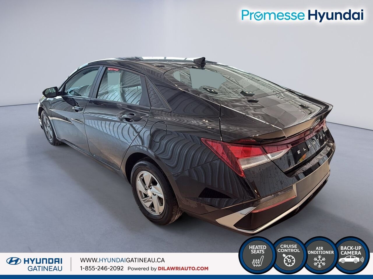 2025 Hyundai Elantra Black Gatineau - photo #3