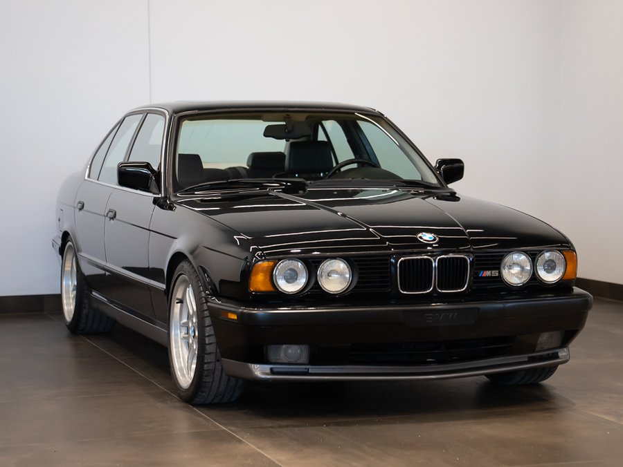 BMW 5 Series 1991 1991 Noir