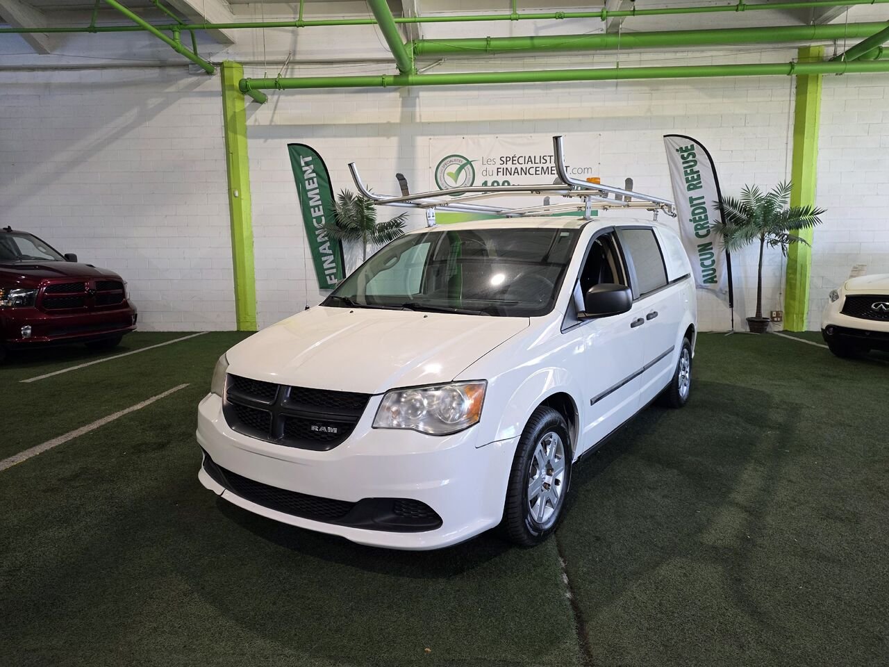 2013 Ram Cargo Van White  - photo #0