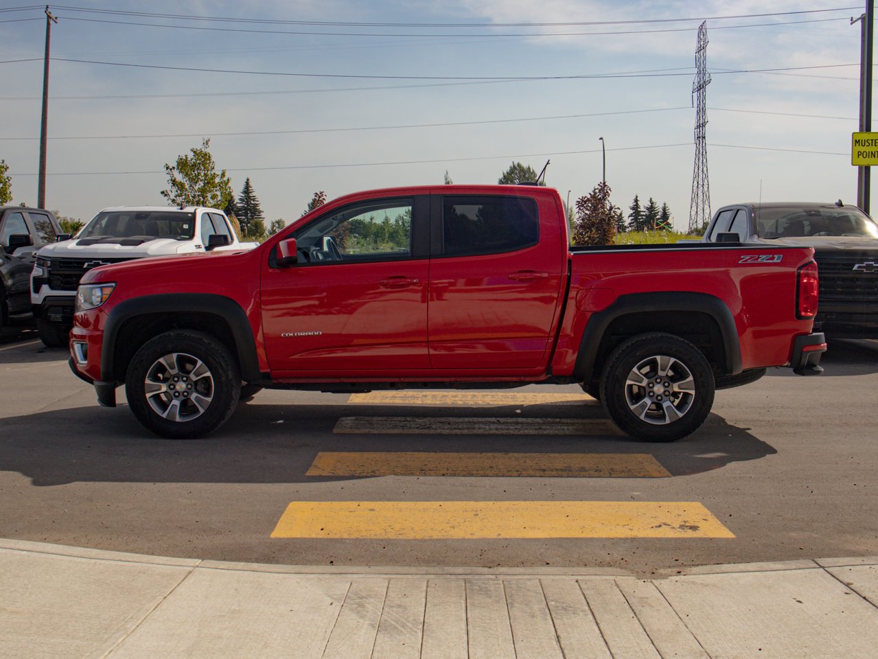 2018 Chevrolet Colorado 4WD Crew Cab 128.3 Z71 Red Sherwood Park - photo #6