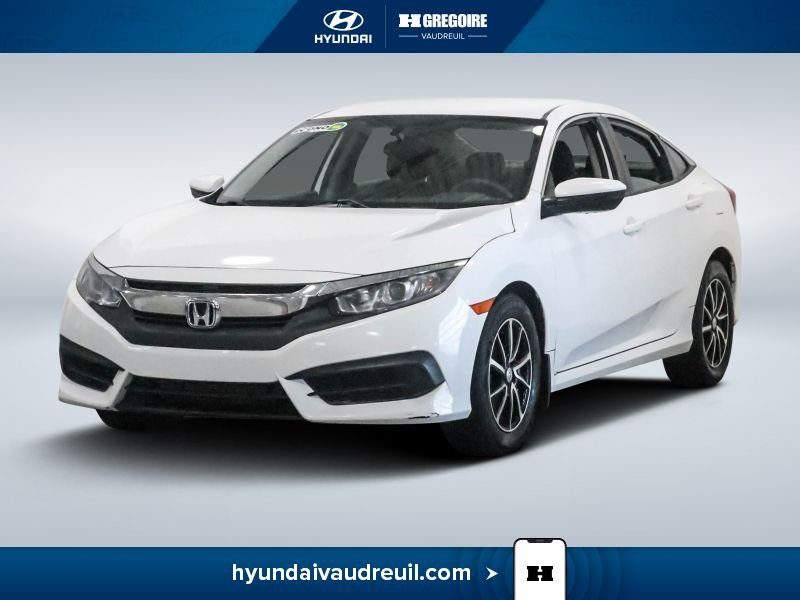 Honda Civic 2018 Blanc Blainville - photo #4