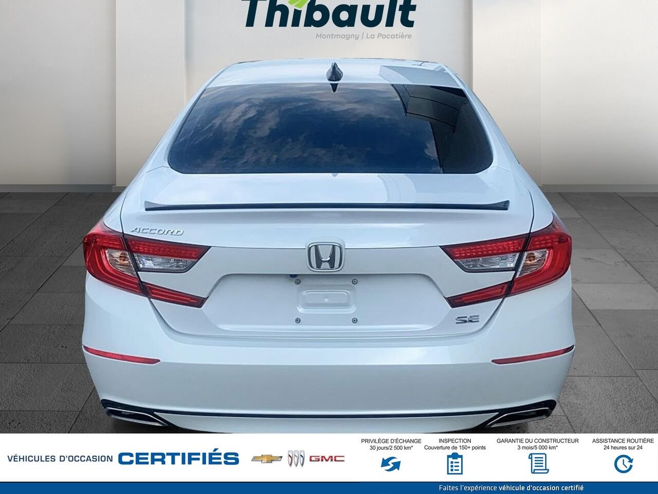 2022 HONDA ACCORD SE SE CVT White Montmagny - photo #2