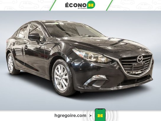 2016 Mazda 3 GS AUTO A/C GR ELECT MAGS CAM RECUL BLUETOOTH Black