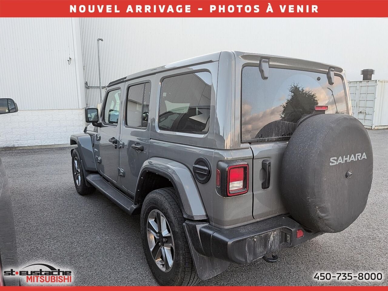 Jeep Wrangler UNLIMITED SAHARA 2021 Gris Saint-Eustache - photo #3