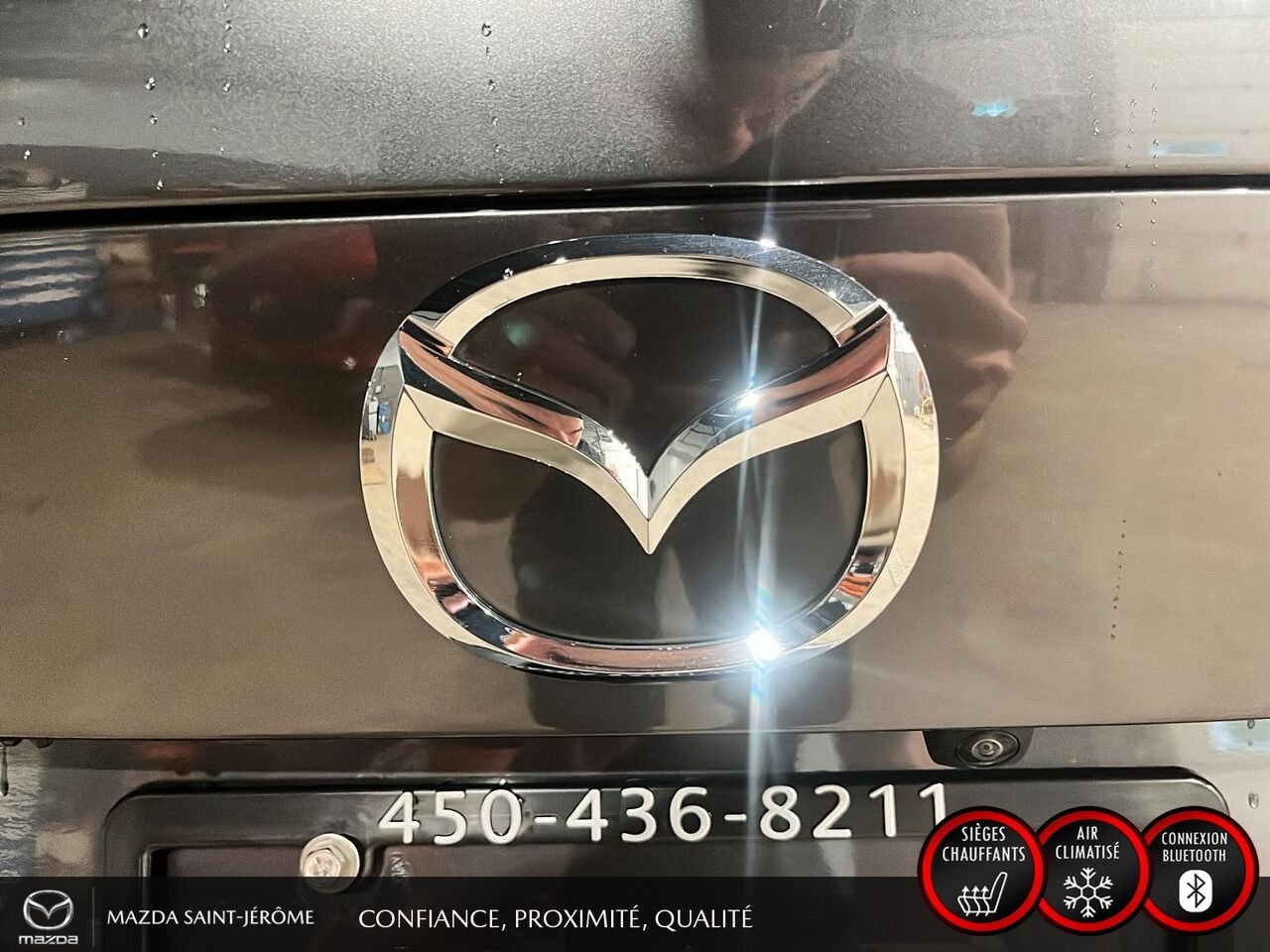 Mazda CX-90 hybride léger Signature | TOIT PANORAMIQUE | AWD | CUIR NAPPA | SIEGES CAPITAINES 2024 Gris Saint-Jérôme - photo #7