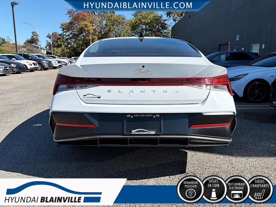 Hyundai Elantra Luxury IVT 2024 Blanc