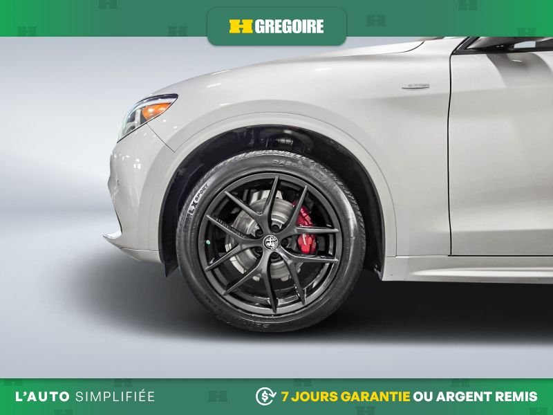 Alfa Romeo Stelvio 823103 | Ti Sport AWD AUTO A/C MAGS CUIR TOIT NAV CAM RECUL 2021 Argent Laval - photo #11
