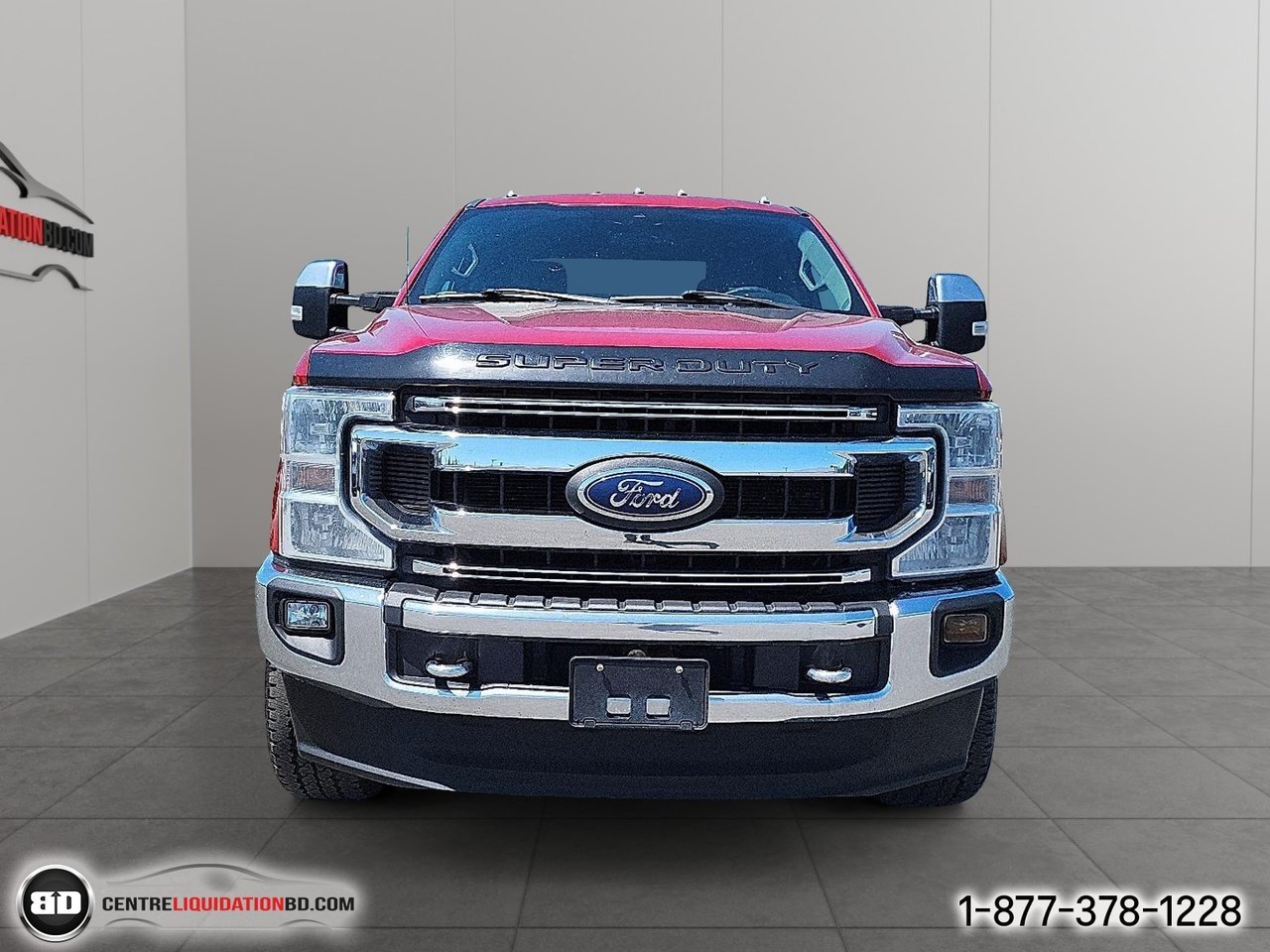 2020 Ford Super Duty F-250 SRW XLT cabine 6 places 4RM caisse de 8 pi | A8703 Red Granby - photo #1
