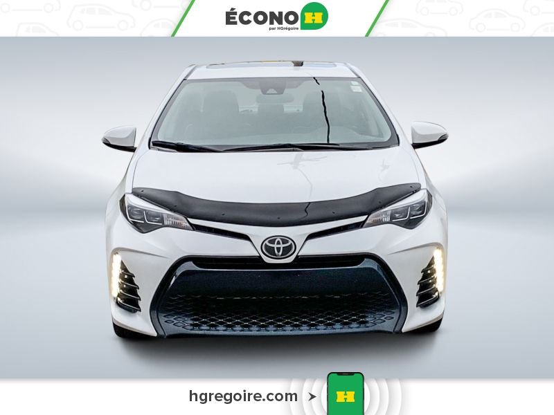 2018 Toyota Corolla White Laval - photo #1
