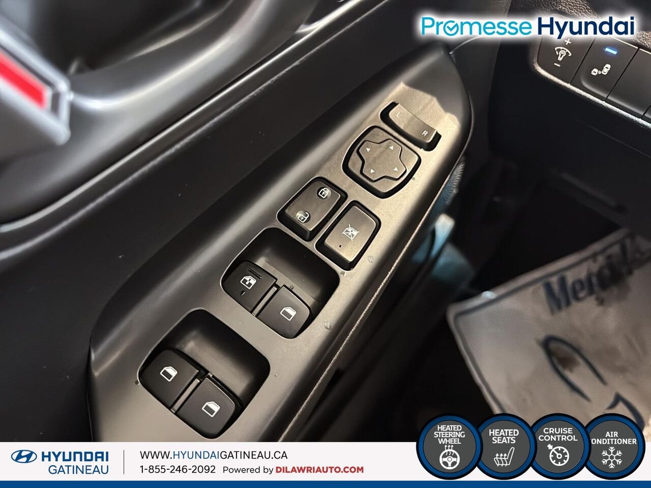 Hyundai Kona électrique Preferred TA *** Electrique , sieges chauffant , volants chauffants*** 2021 Blanc Ottawa & Gatineau - photo #9