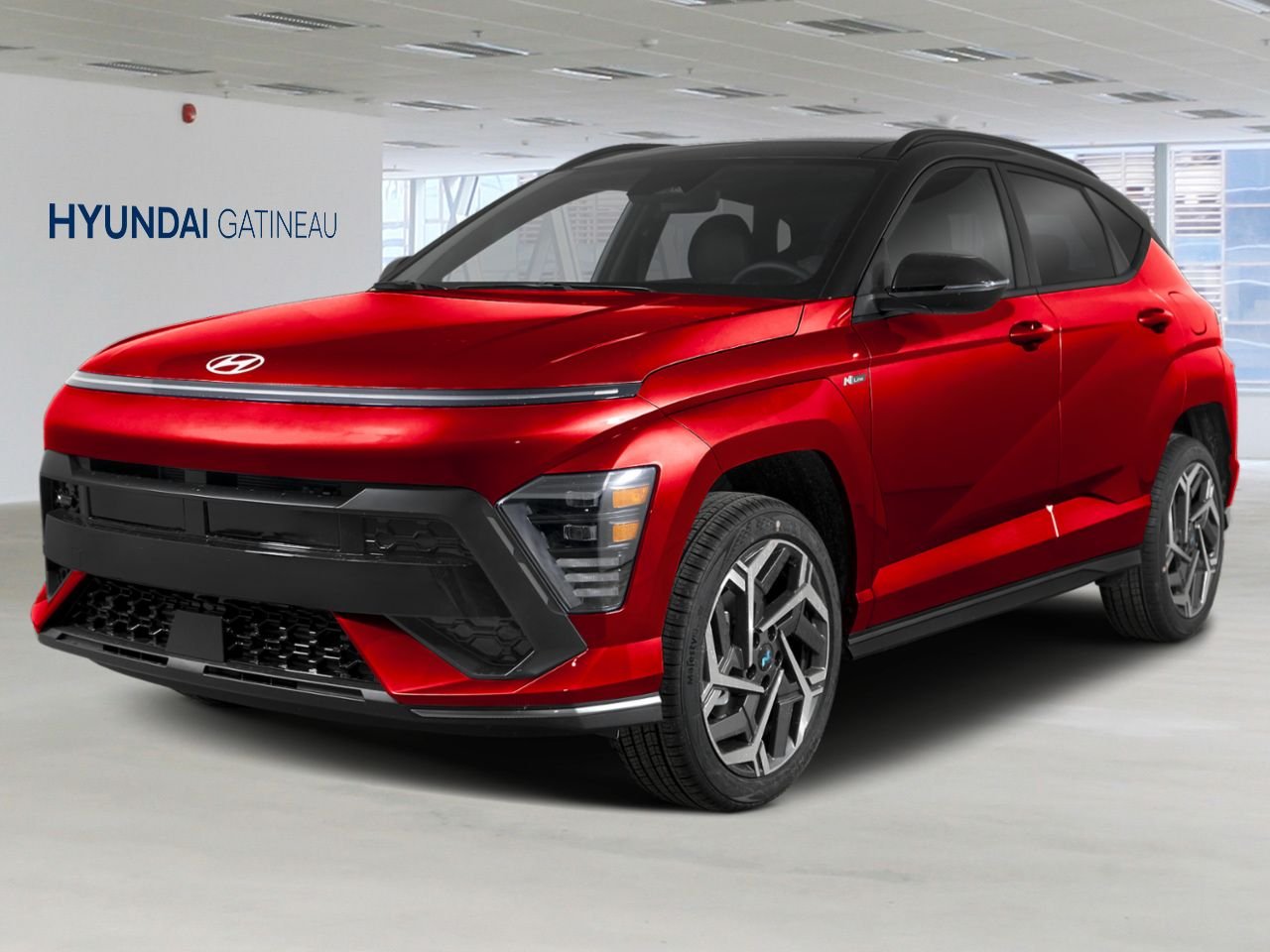 2026 Hyundai Kona Ultimate Red w/Abyss Black Roof Gatineau - photo #0