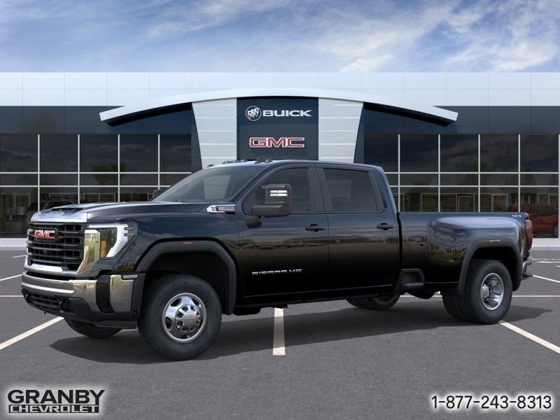 2026 GMC Sierra 3500HD Pro cabine multiplace 4RM 172 po ONYX BLACK