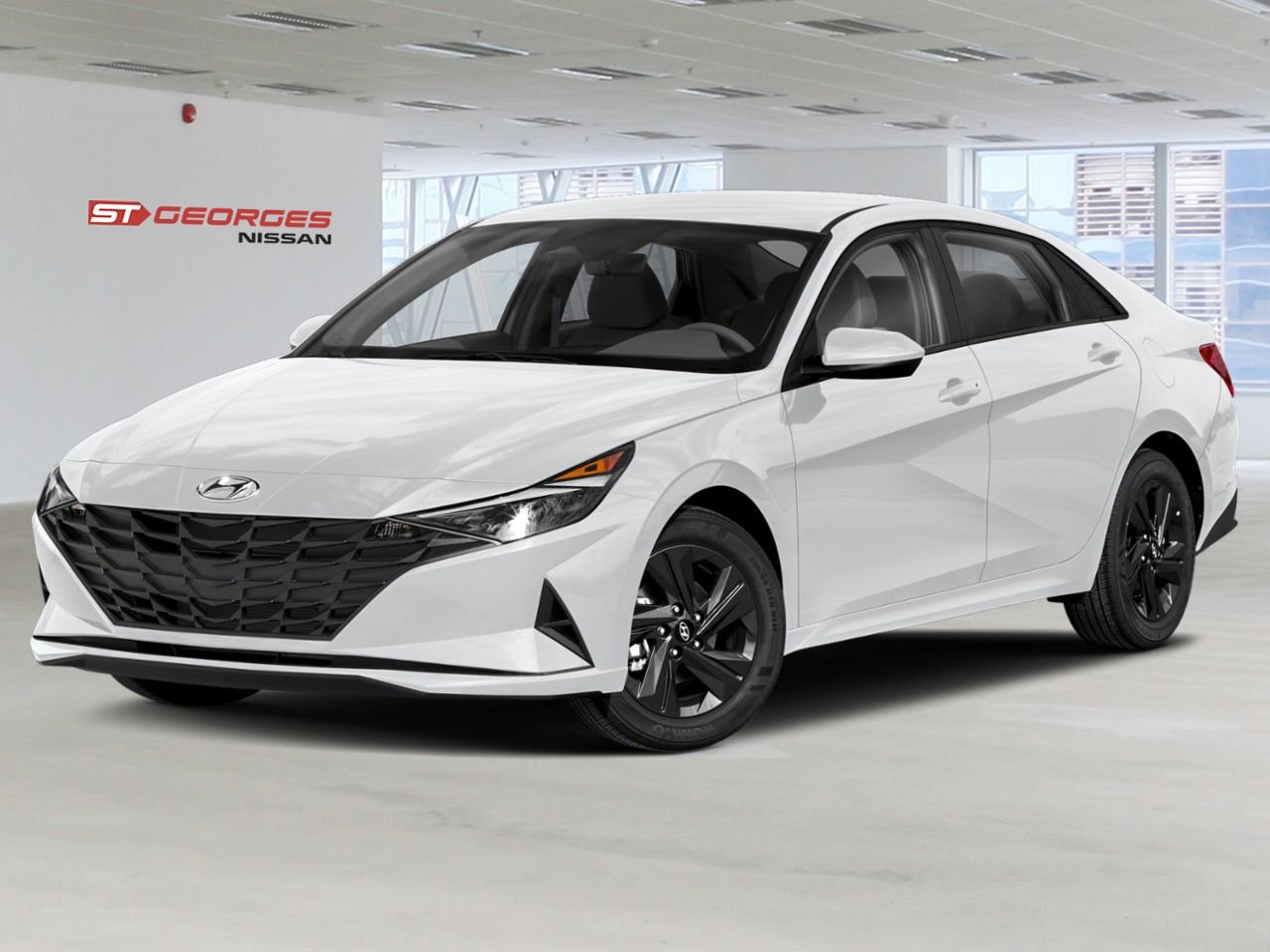 Hyundai Elantra 2023 Blanc Saint-Georges - photo #0