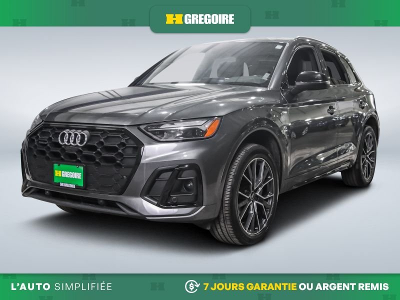 2023 Audi Q5 Progressiv AWD AUTO A/C MAGS CUIR TOIT NAV CAM REC Grey