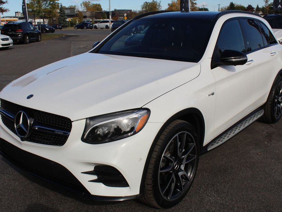 Mercedes-Benz GLC 43 43 Amg sport Night Pack panoramic navi led mags 21' 2019 Blanc