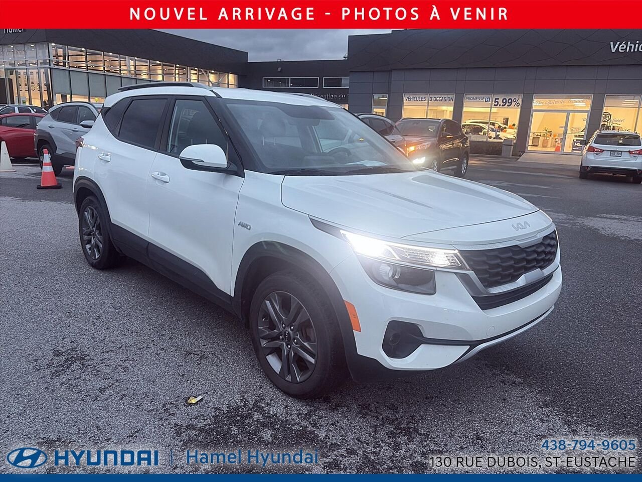 Kia Seltos 2022 Blanc Saint-Eustache - photo #1