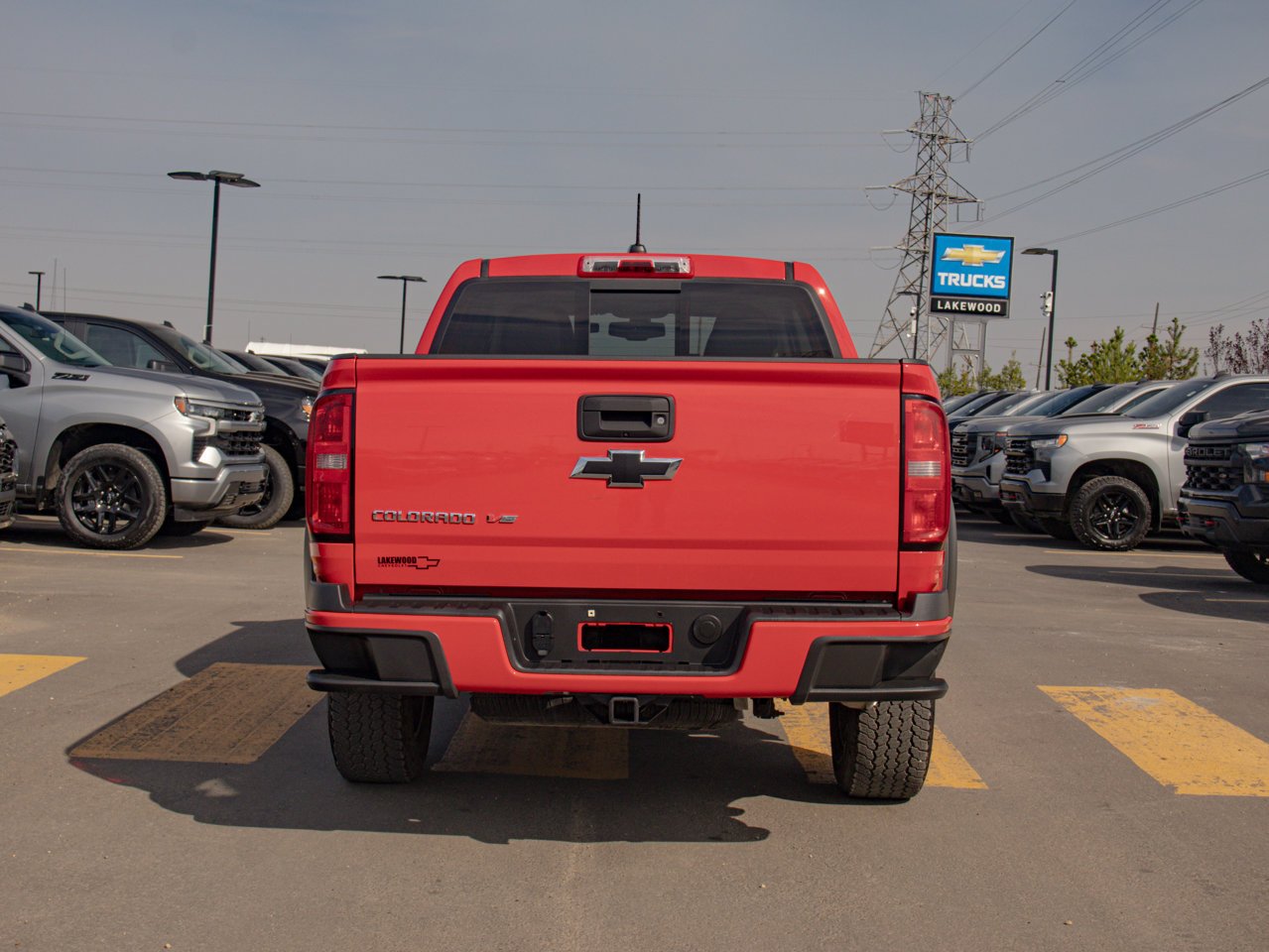 2018 Chevrolet Colorado 4WD Crew Cab 128.3 Z71 Red Sherwood Park - photo #8