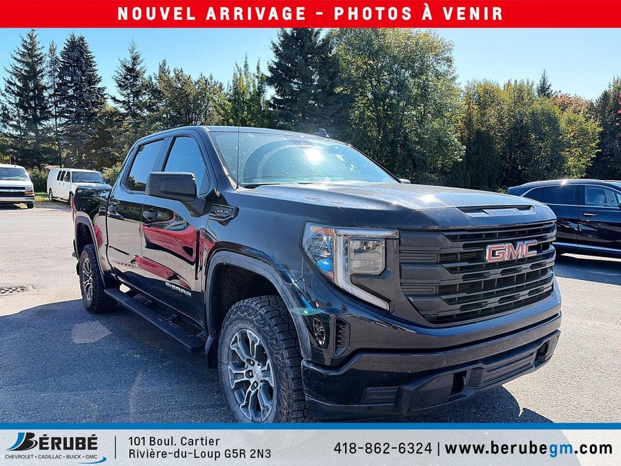 GMC 1500 4RM, CAISSE COURTE, CAB. MULTIPLAC Pro cabine multiplace 4RM 147 po 2024 Noir