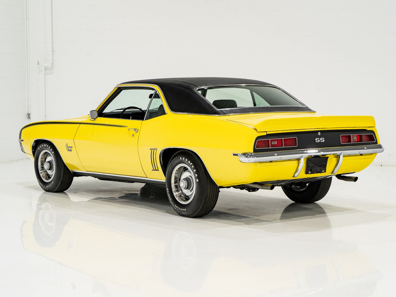 Chevrolet Camaro SS **PRIX EN USD** With factory A/C 1969 Jaune Montréal - photo #40