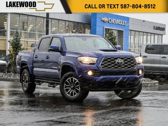 2023 Toyota Tacoma TRD Sport 4x4 3.5L Manual 6-Speed | Power Sunroof Blue