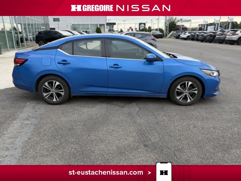 Nissan Sentra SR4808 | SV DEM. A DISTANCE SIEGES CHAUFFANTS APPLE CARPLAY 2021 Bleu Laval - photo #13