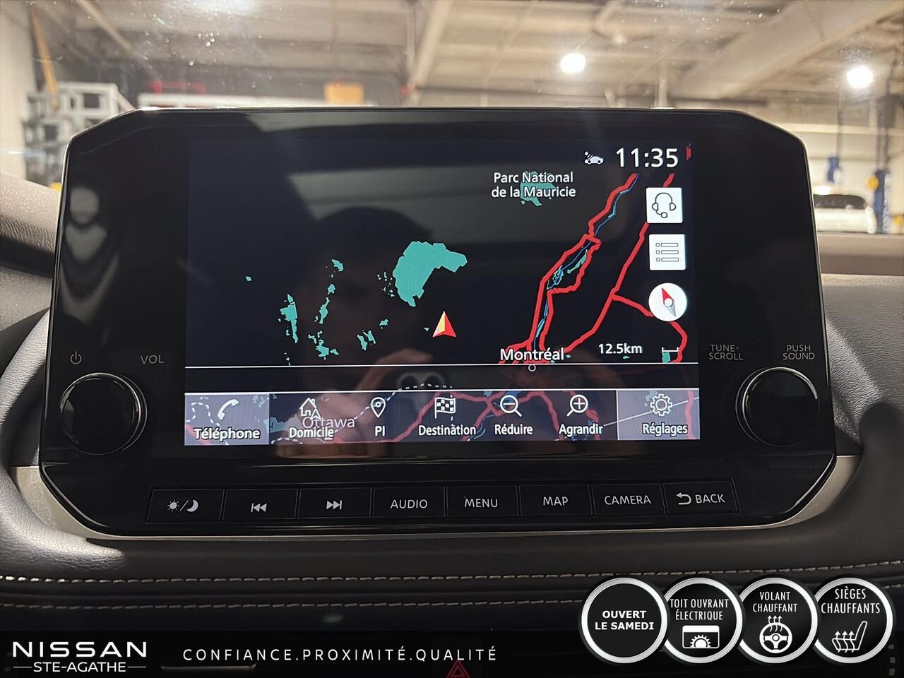 2021 Nissan Rogue TRACTION INTÉGRALE | TOIT OUVRANT PANORAMIQUE | CUIR | BOSE | UN SEUL PROPRIÉTAIRE White Saint-Jérôme - photo #20