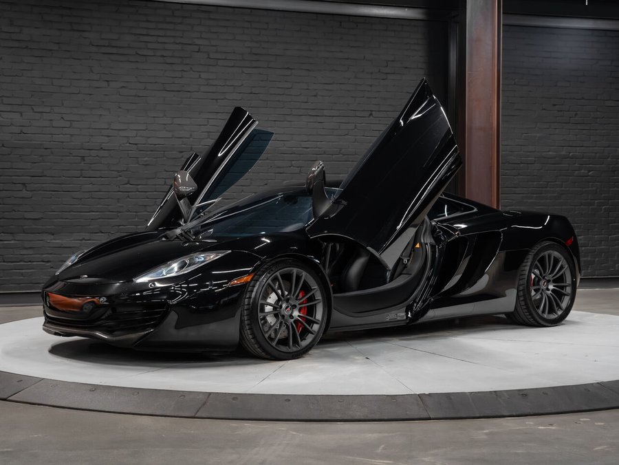 2012 McLaren MP4-12C | Carbon Interior & Exterior Trim | Soft Close Doors | Full Vehicle PPF Black