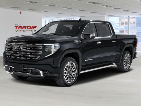 GMC Sierra 1500 Denali Ultimate cabine multiplace 4RM 147 po 2026 Noir onyx