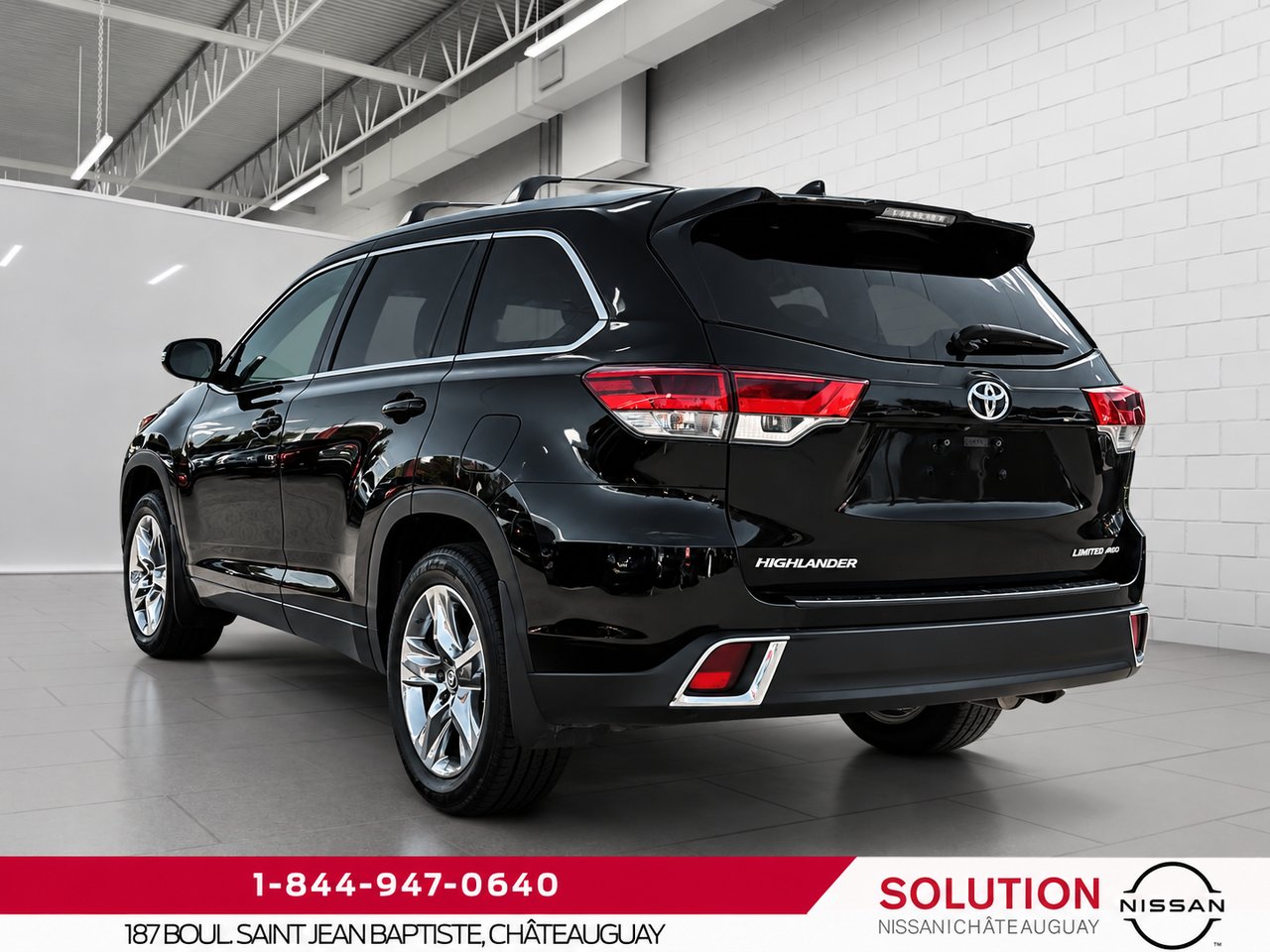 Toyota Highlander Limited TI 2019 Noir Châteauguay - photo #4