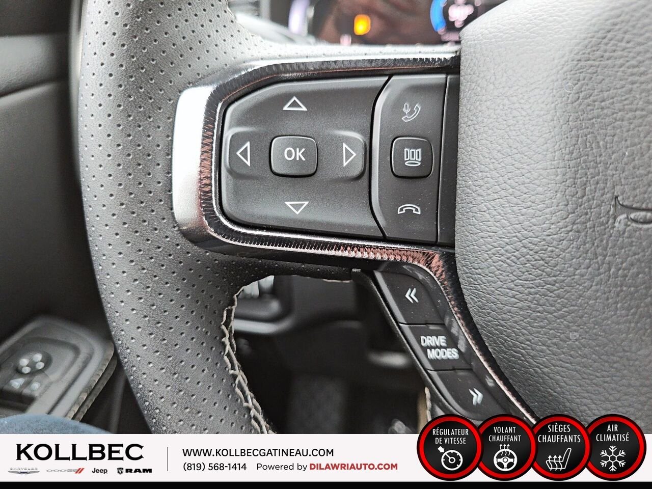 2026 RAM 1500 261440 | Sport cabine d'équipe 4x4 caisse de 5 pi 7 po Granite Crystal Metallic Gatineau - photo #10