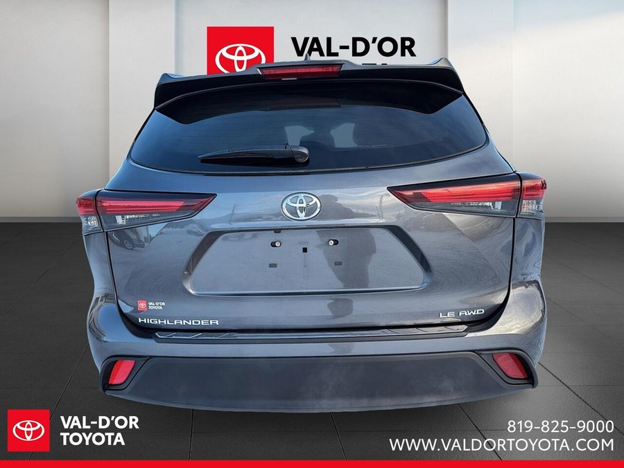 Toyota Highlander LE AWD LE AWD 2024 2024 Gris magnétique métallisé