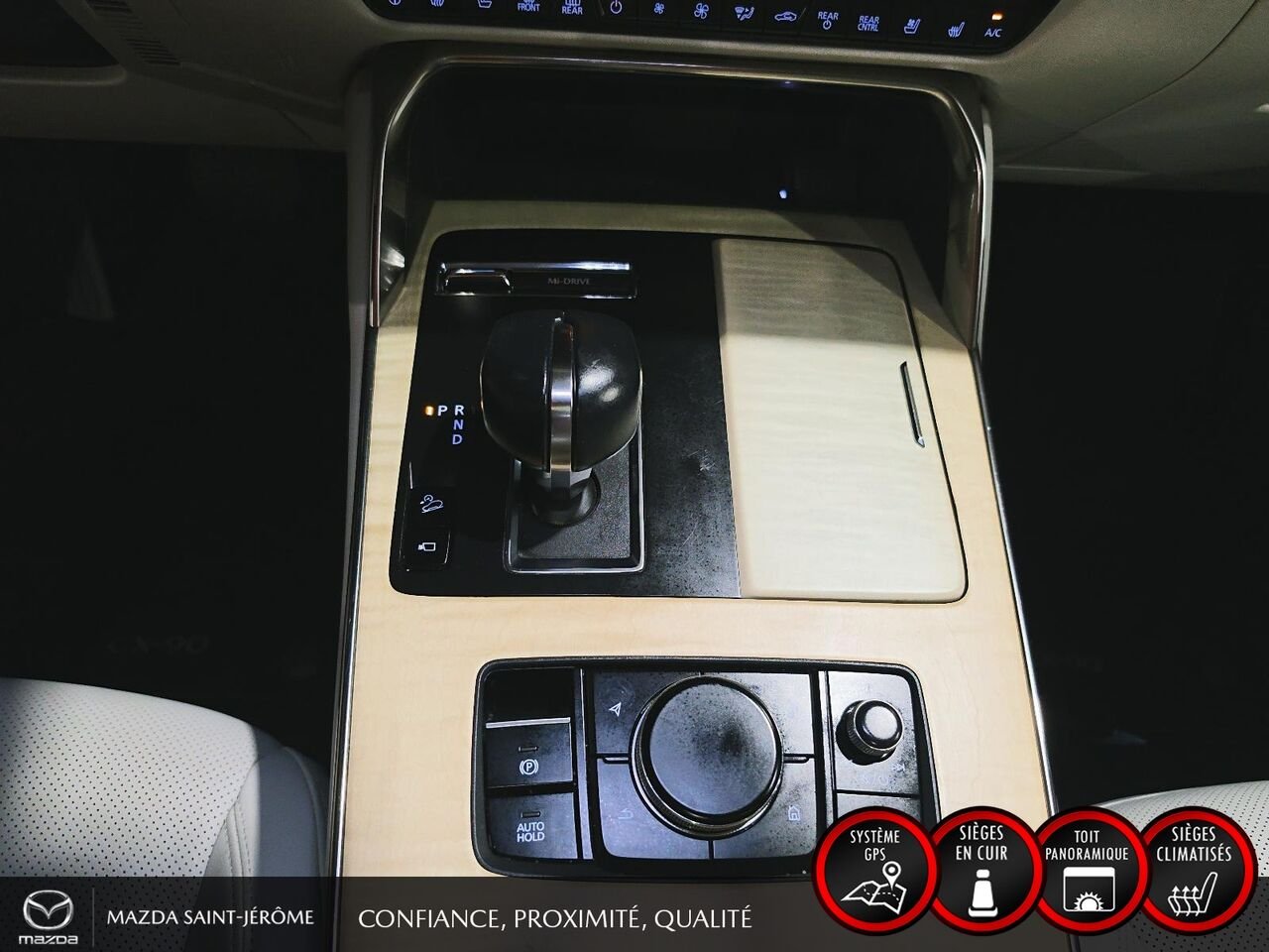Mazda CX-90 hybride léger SIGNATURE TI | 1 PROPRIÉTAIRE | JAMAIS ACCIDENTÉ | HYBRIDE LÉGER | TOIT PANORAMIQUE | CUIR NAPPA 2024 Rouge Saint-Jérôme - photo #18