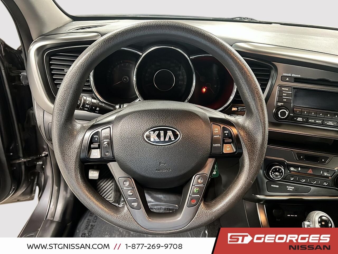 2013 Kia Optima Grey Saint-Georges - photo #11