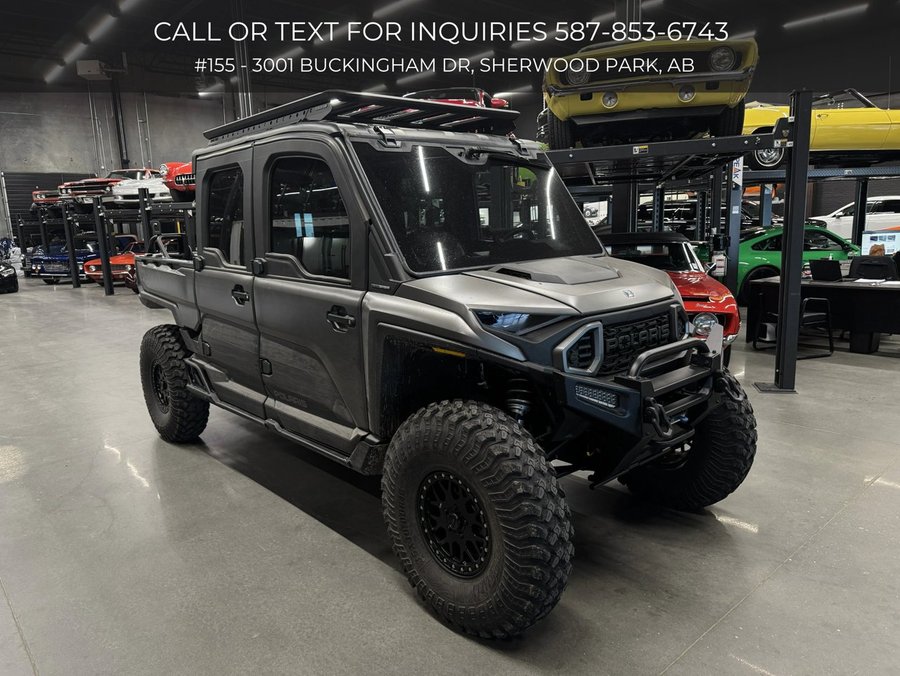 2025 Polaris Ranger Crew XD Northstar Edition Ultimate | Full Stealth Wrap | Heated Seats