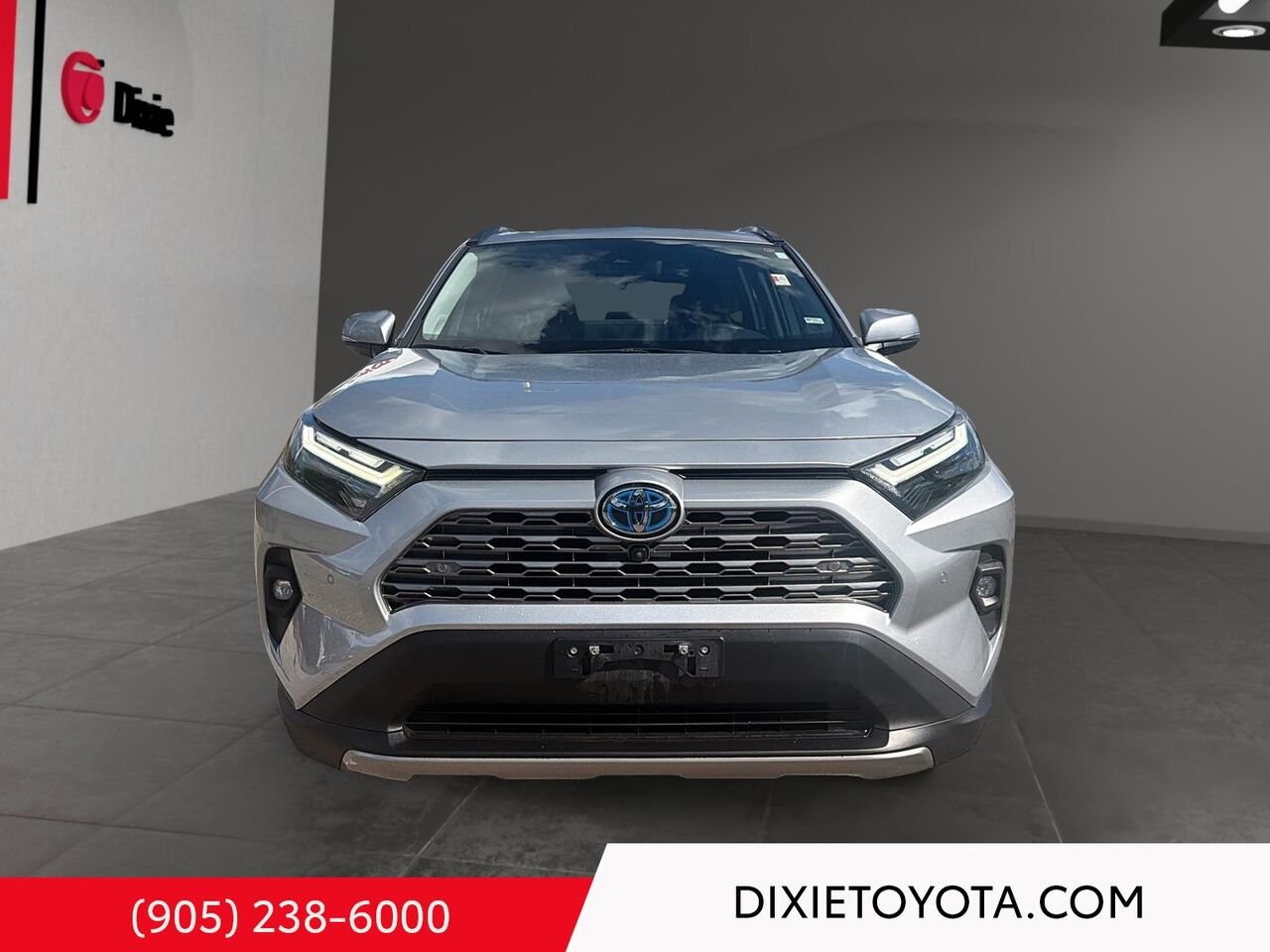 2023 Toyota RAV4 Hybrid Limited AWD / CLEAN CARFAX / HEATED AND VENTILATED SEATS / MOONROOF / ALLOY WHEELS / CARPLAY AND ANDROID AUTO Silver Mississauga - photo #1