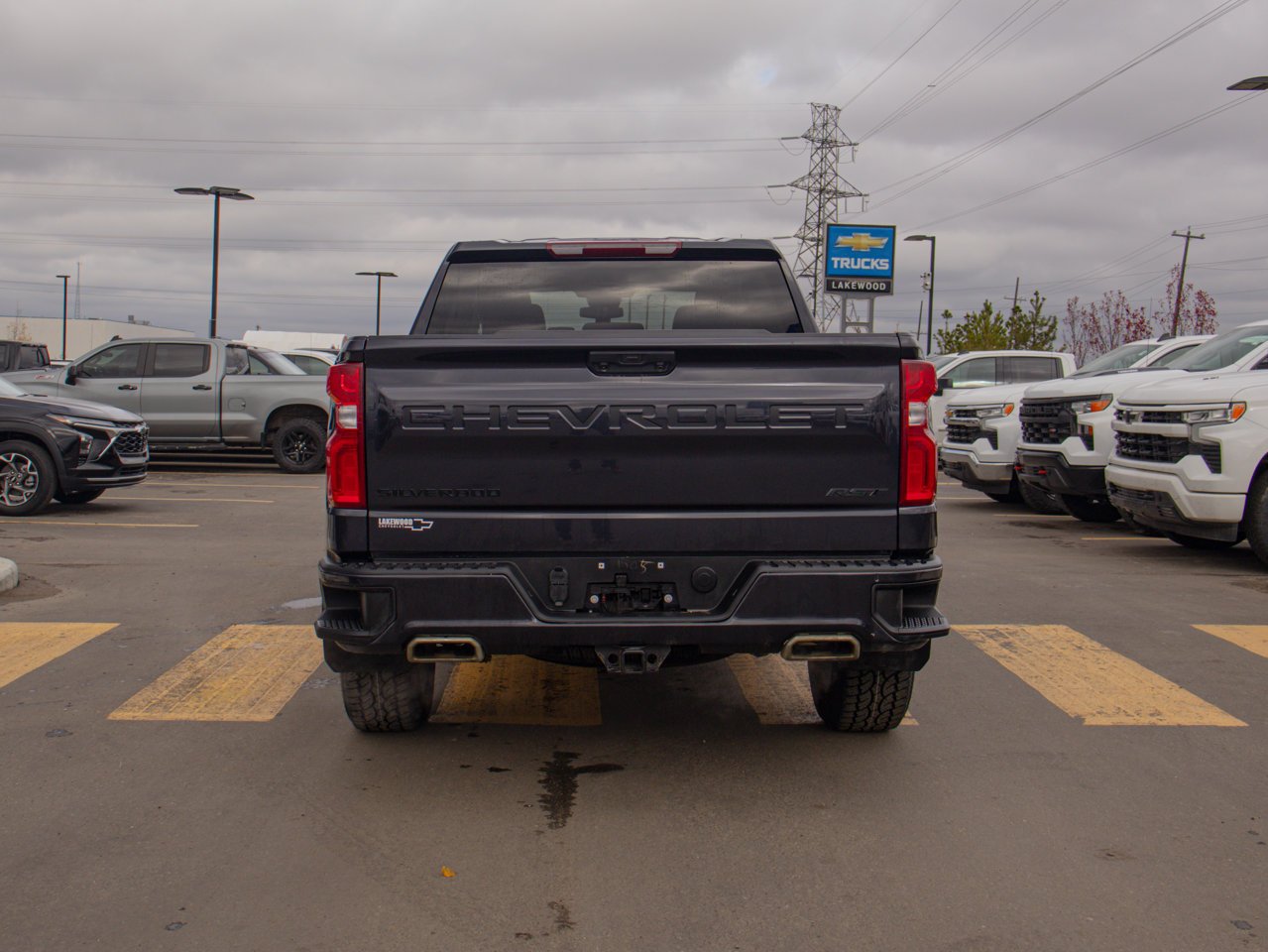 2024 Chevrolet Silverado 1500 4WD Crew Cab 147 RST Grey Sherwood Park - photo #8