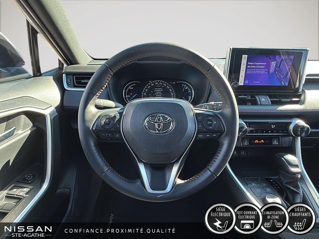 Toyota RAV4 hybride rechargeable 2025 Blanc Saint-Jérôme - photo #10