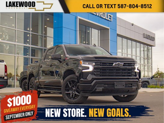 2023 Chevrolet Silverado 1500 RST 5.3L Z71 | Power Sunroof Black