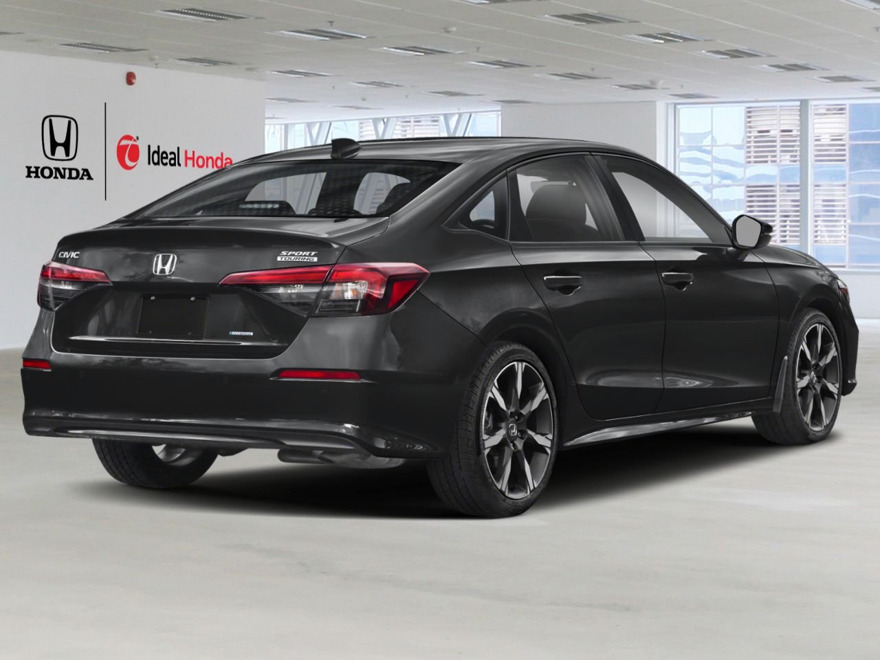 2026 HONDA Civic Sedan Hybrid Crystal Black Pearl Mississauga - photo #1