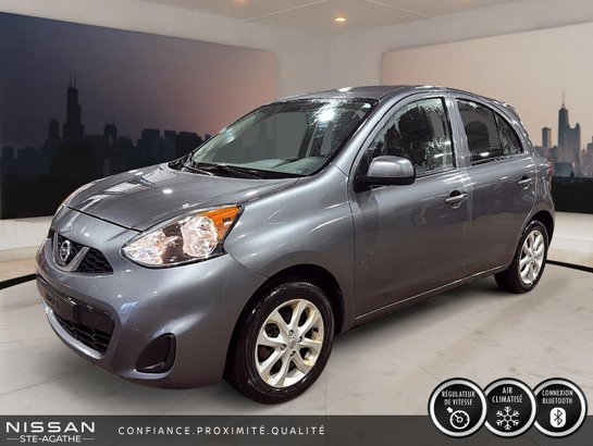 2018 Nissan Micra S | JAMAIS ACCIDENTÉ | BOÎTE AUTOMATIQUE | HAYON | ÉCONOMIQUE EN CARBURANT Grey