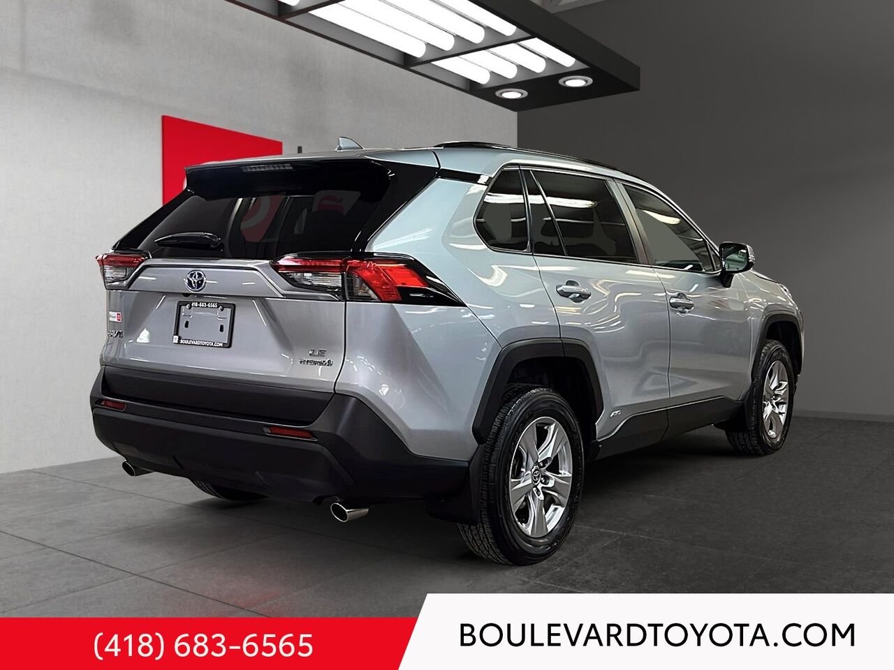 Toyota RAV4 99635A-107 | LE, HYBRIDE 2023 Ciel argent métallisé Québec - photo #3