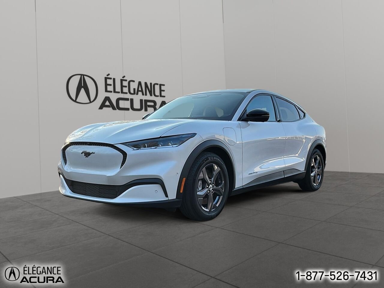 2023 Ford Mustang Mach-E Sélect TI | A8937 White Granby - photo #0