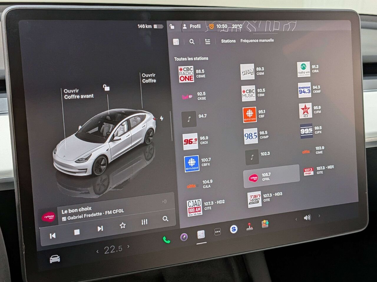 2022 Tesla Model 3 Standard Range RWD *Ltd Avail* White Val-David - photo #24