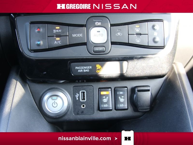 2019 Nissan Leaf Red Saint-Eustache - photo #25