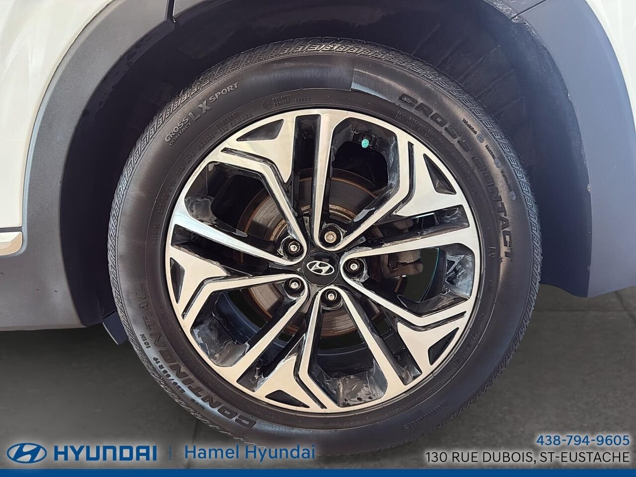 Hyundai Santa Fe 2019 Blanc Saint-Eustache - photo #5