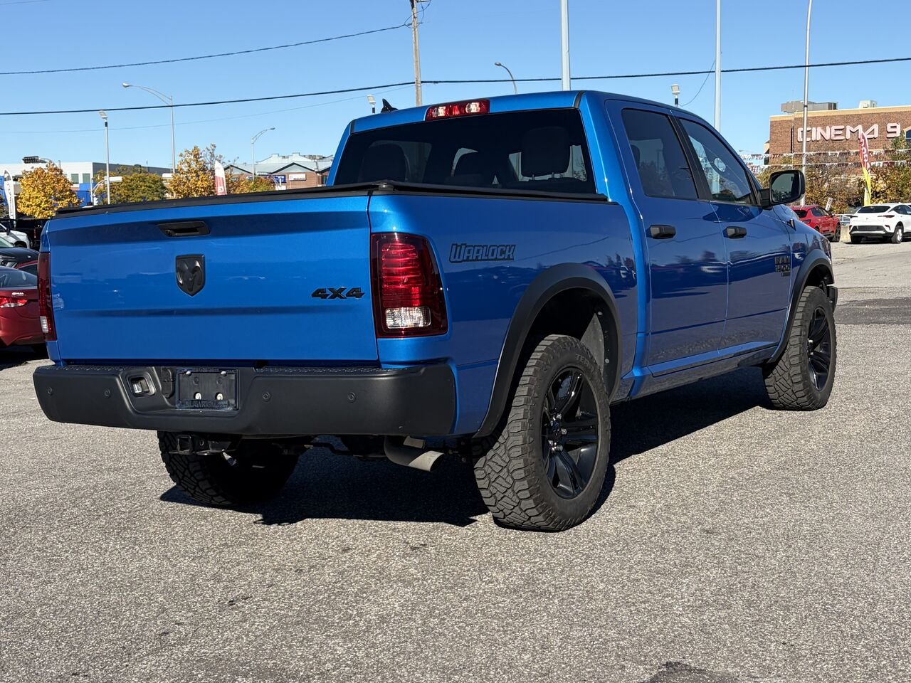 DODGE RAM 1500 SLT Warlock cabine d'équipe 4x4 caisse de 5 pi 7 po 2023 Bleu Gatineau - photo #14