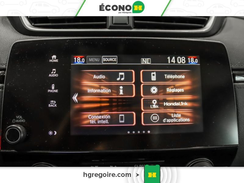 Honda CRV 822704 | EX-L AWD CUIR TOIT BLUETOOTH CAMÉRA MAGS 2019 Gris Laval - photo #18