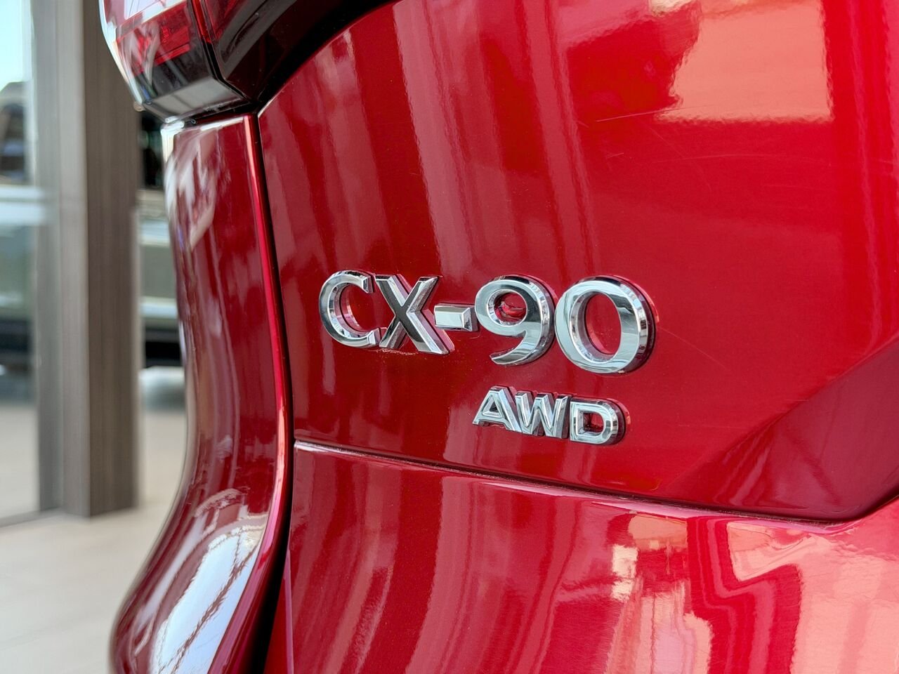 2024 Mazda CX-90 hybride léger Red Notre-Dame-des-Prairies - photo #12