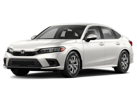 2024 Honda Civic Sedan LX-B Platinum White Pearl