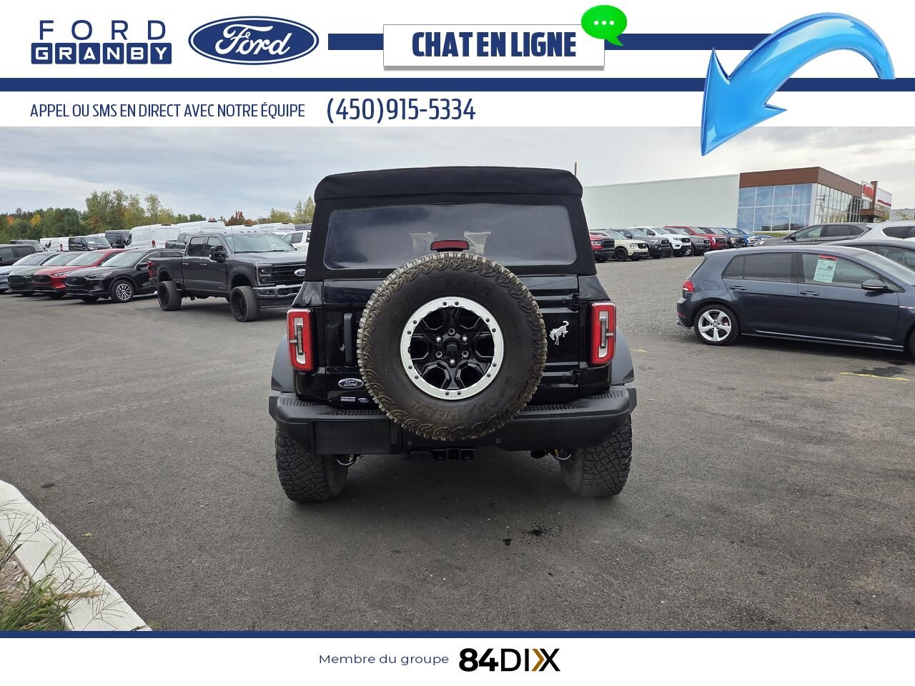 2021 Ford Bronco Black Granby - photo #5